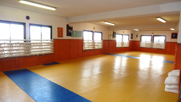 Salle d'entrainement de l'école Grassoise de Judo